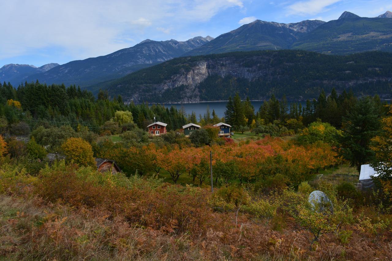 Cherry Cove Cabins Villa Kaslo Exterior foto
